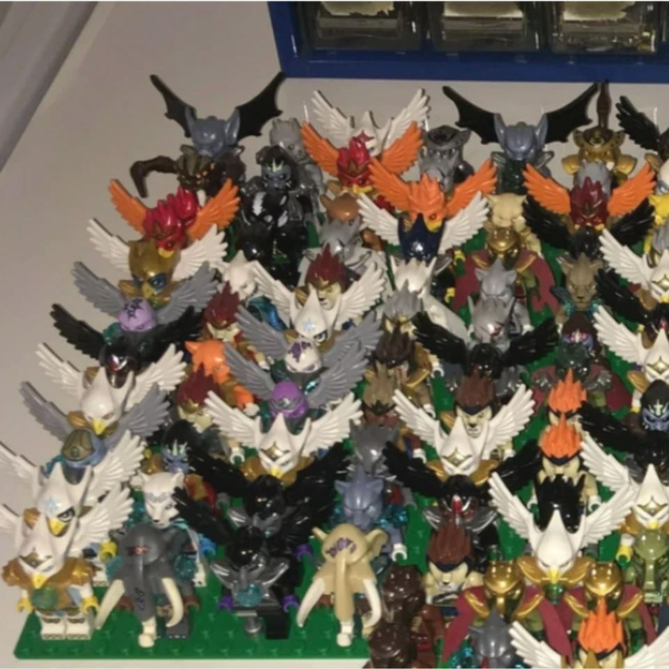 Lego Chima Minifigura Lote de 1 Mystery Pick Chima Minifiguras Granel Laval Mungus Fig Foto 2 de 4