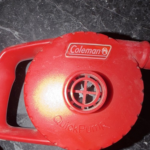 Coleman Quick Pump Electric Inflator/Deflator 120V Red 3ft Hose Model 2000012139