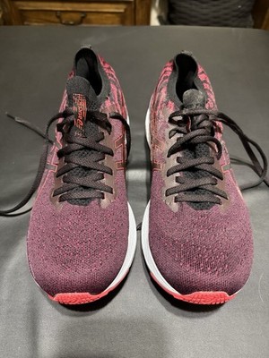 ASICS Mens Gel-Kayano 28 Sneaker Deep Mars/Electric Red