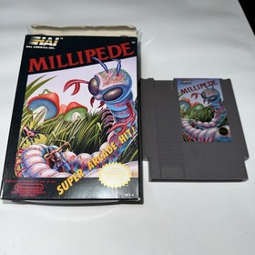 Millipede Nintendo Entertainment System NES with Original Box & Game (No Manual)