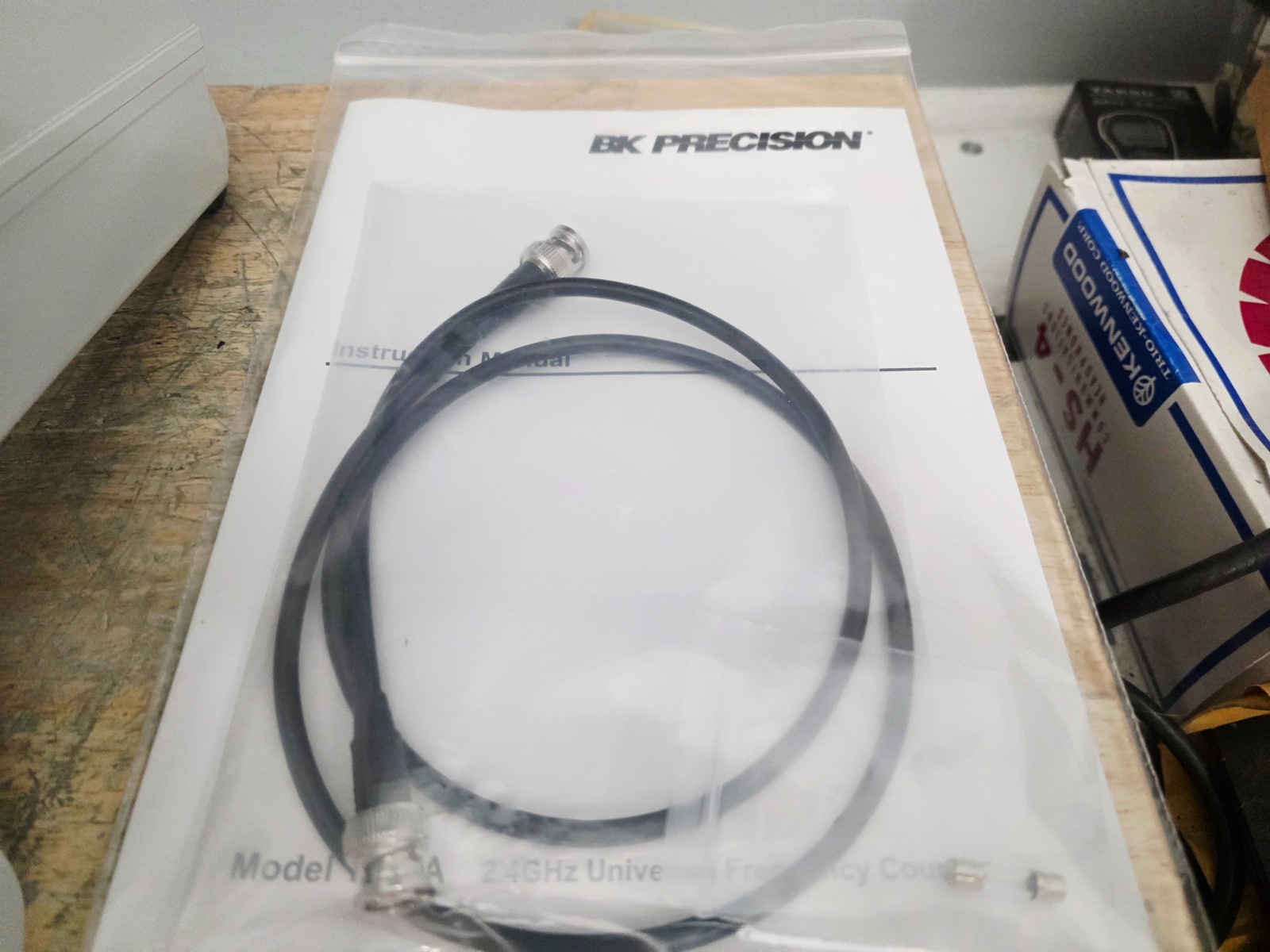 B&K Precision 1823A 2.4GHz Frequency Counter C MY OTHER HAM RADIO GEAR iCOM BK