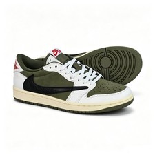 Travis Scott x Jordan Air Jordan 1 Low OG "Medium Olive'' Men's Sports shoes