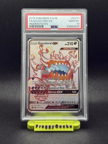 PSA 10 - Guzzlord GX - SV71/SV94 - Hidden Fates: Shiny Vault (HIF:SV)