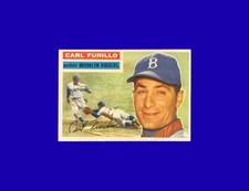 Carl Furillo 1956 Topps #190 - Brooklyn Dodgers - EX+