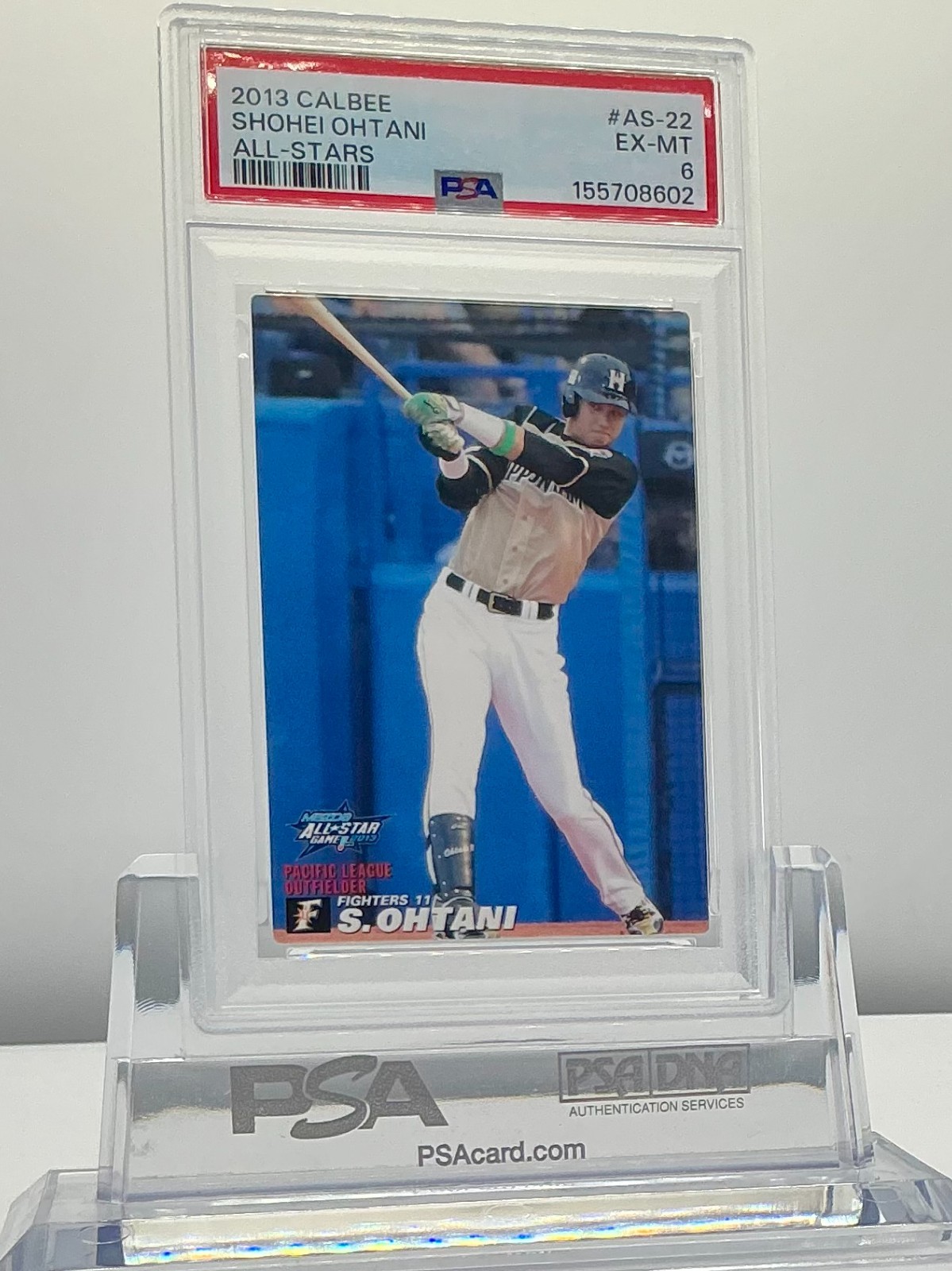 SHOHEI OHTANI 2013CALBEE ALL-STARS #AS-22 PSA6!ROOKIE CARD!POP30! view 2
