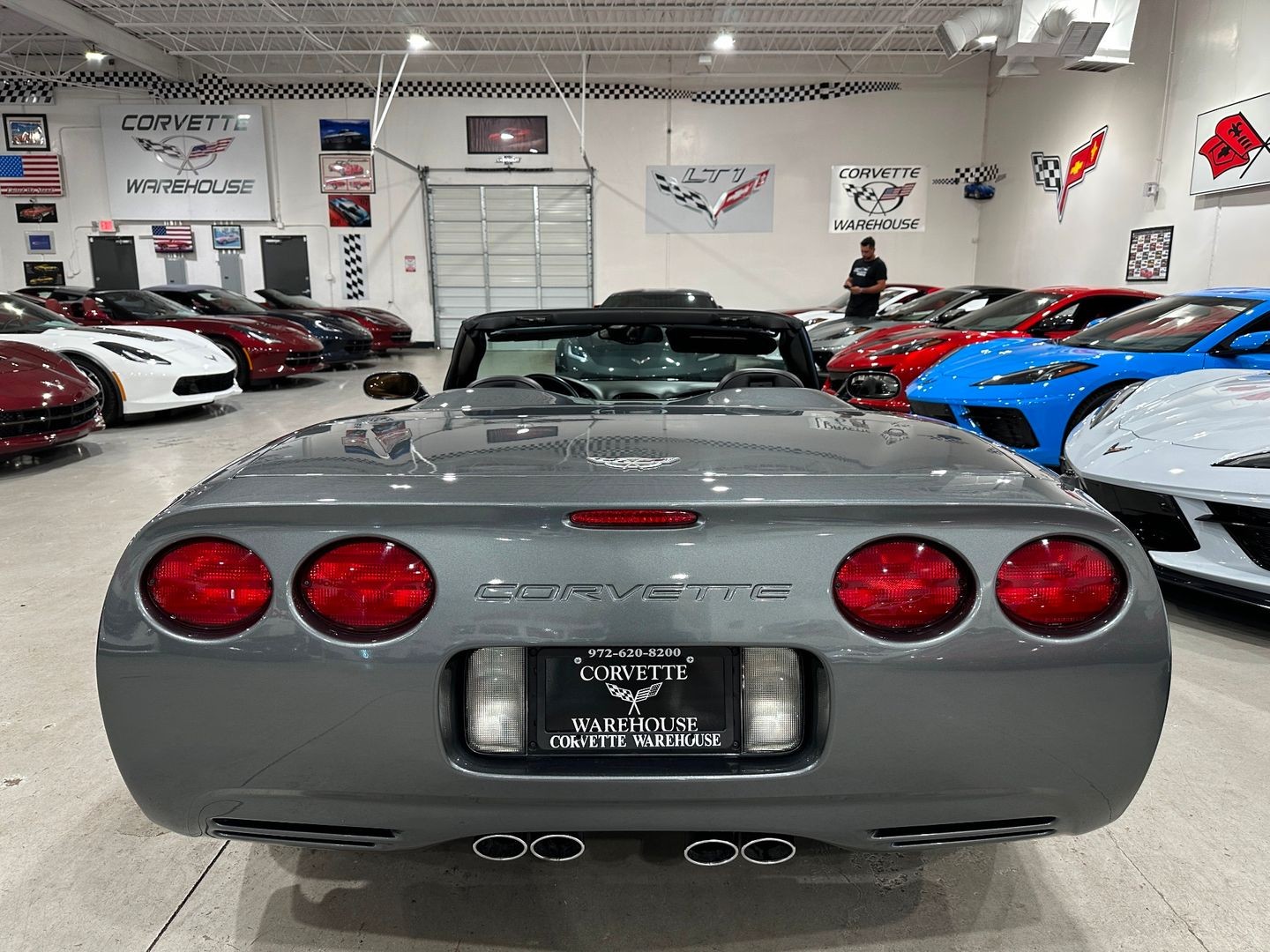 2003 [88U] Medium Spiral Gray Metallic Chevrolet Corvette   | C5 Corvette Photo 4