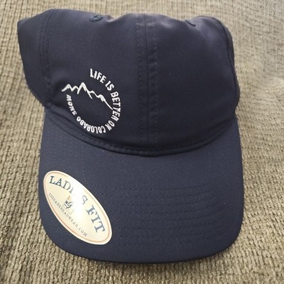 Life Is Better On Colorado Snow Strapback Embroidered Hat The Game NEW Ladies
