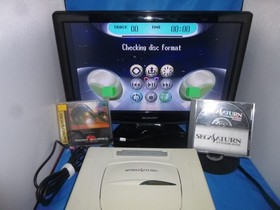 Sega Saturn System Disc (KD02) Black Columbia Development Prototype Sophia case