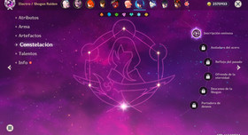 Genshin Impact AR 59 America - Nefer - Citlali - Mavuika - Furina - Raiden C1