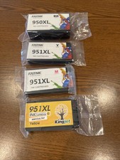 4pk 950XL 951XL Ink for HP OfficeJet Pro 8625 8600 8100 8615 8620 8610 8630 8616