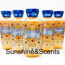 5-PACK Bath  Body Works DISNEY PRINCESS SNOW WHITE Body Wash Shower Gel 10oz NW