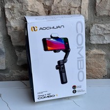 3-Axis Gimbal Stabilizer w/ LED Light Face Tracking Timelapse - iPhone  Android