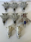 Bandai 1985 Tonka Gobots Robo Leader-1 F-15 Eagle MR-25 & Spy C Vintage Lot of 8