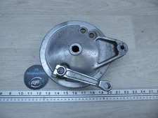 1983 Honda CB650SC Nighthawk H20770. rear brake plate hub drum