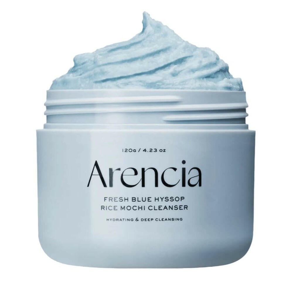 iHerb UK - Arencia , Fresh Blue Hyssop Rice Mochi Cleanser, 4.23 Oz (120 G) - Image 6