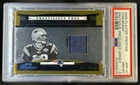 2005 Playoff Prestige Tom Brady Prestigious Pros Jerseys Gold #/100 PSA 8