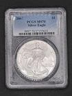 2007 1oz .999 Silver American Eagle | PCGS MS70 #631