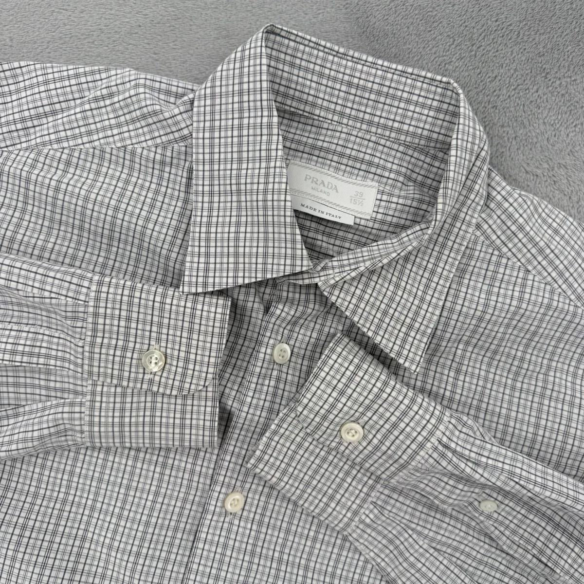 PRADA Gray Dress Shirts for Men for sale | eBay