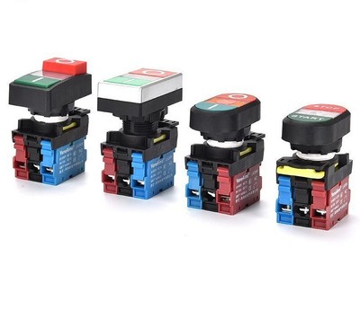 Push Button Switch with Light LA36M11 Power Start And Stop 10A 2 Position 1NO1NC