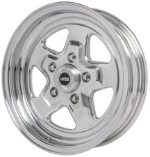 JEGS 66051 Sport Star 5-Spoke Wheel [Size: 15" x 4"]