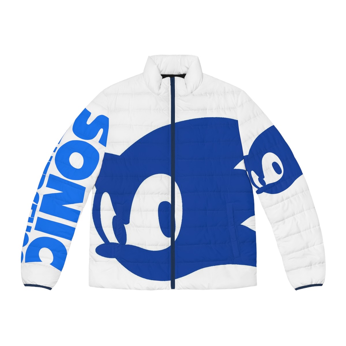Sonic the Hedgehog Puffer Jacket (AOP) | eBay