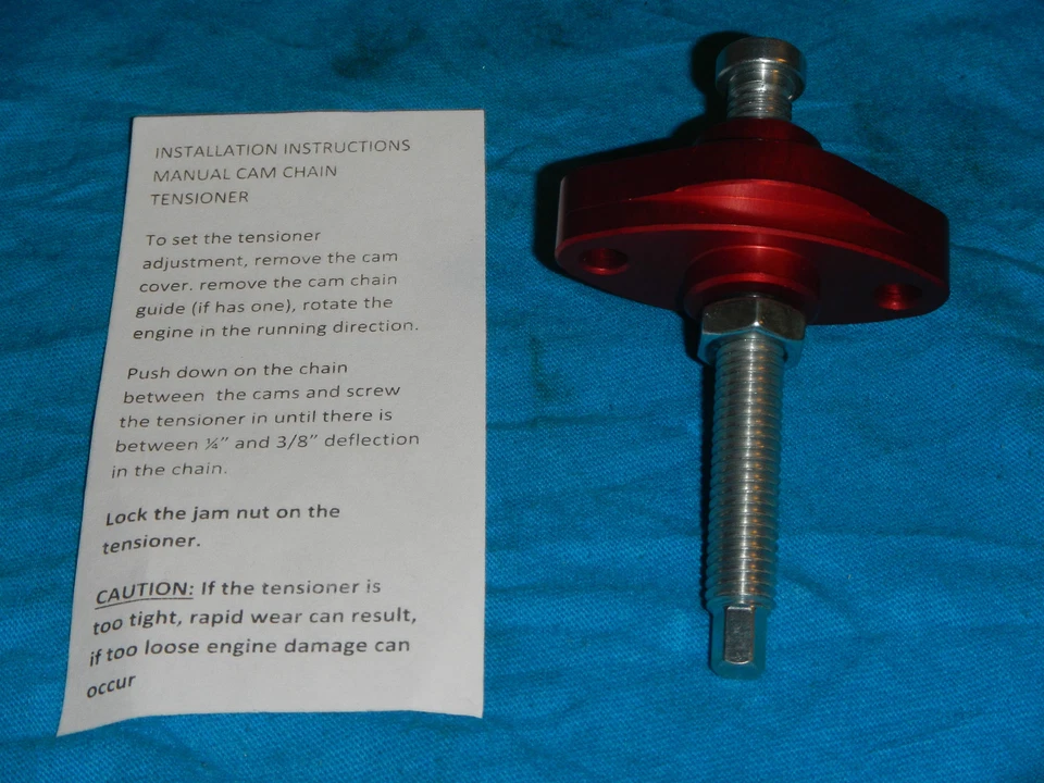 TIMING CAM CHAIN TENSIONER MANUAL ADJUSTER HONDA 50 150 500 METROPOLITAN DREAM - Image 3 of 4