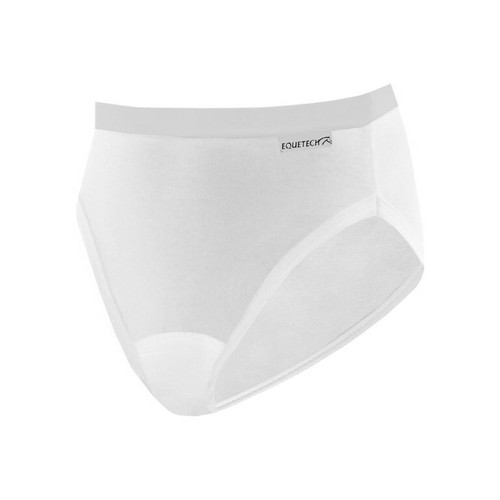 Ladies Horse Riding Underwear Bikini Brief Primo WHITE Small by