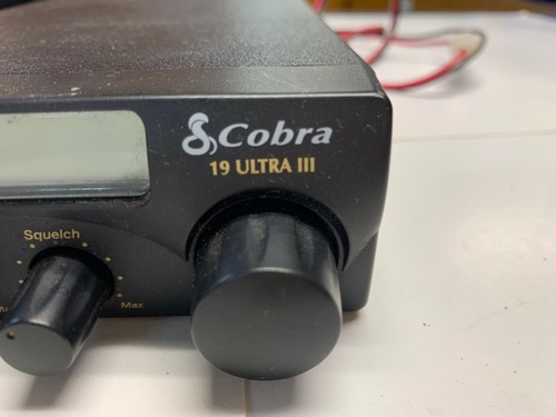 COBRA 19 ULTRA III CITIZEN BAND RADIO KOMPAKTOWY SAMOCHÓD BEZ MIKROFONU, JAK CZĘŚCI LUB NAPRAWA - Zdjęcie 3 z 10