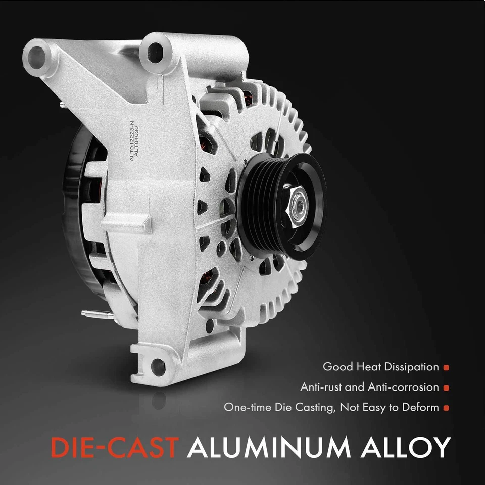 Генератор переменного тока для Ford Escape Mercury Mariner 05-07 Mazda Tribute 3,0 л 130 А 12 В по часовой стрелке - Изображение 4 из 4