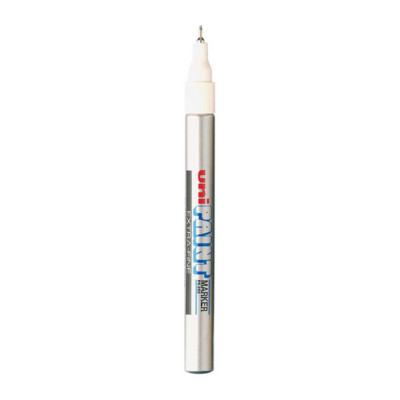 UNI PAINT MARKER PX-203 - PERMANENT, ÖLBASIERTER LACKMARKER STIFT - EXTRA FEIN NEU IM KARTON