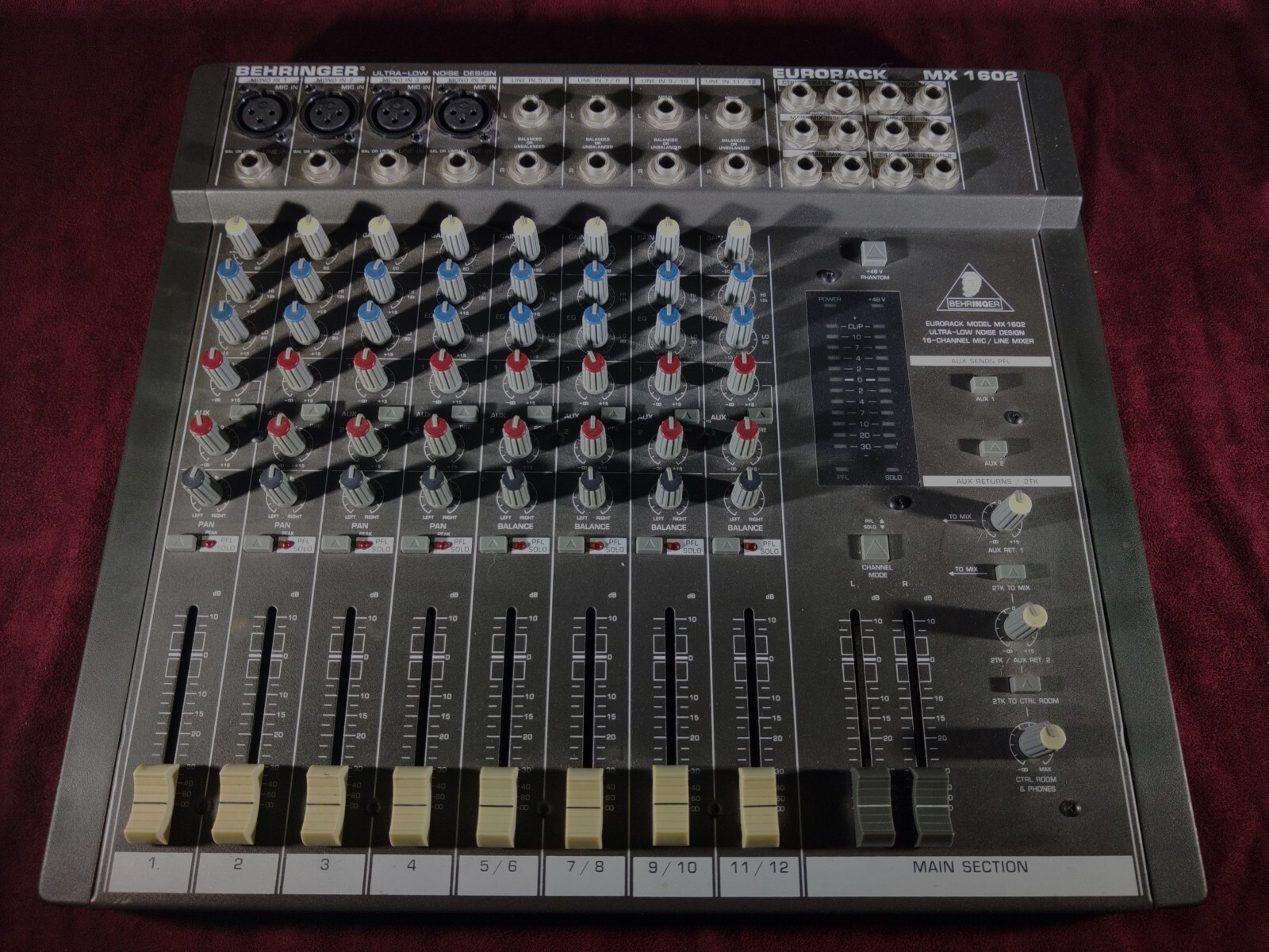 Behringer Eurorack MX 1602 Audio Mixer eBay