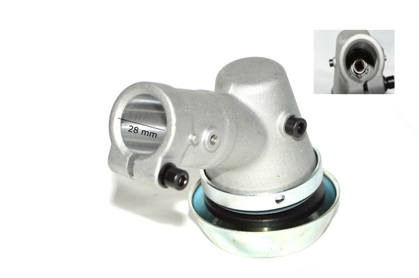 CABEZAL REDUCTORA DESBROZADORA 28mm CUADRADA