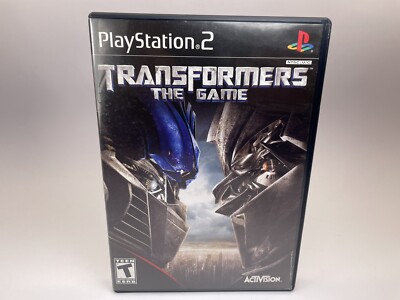 Transformers The Game (PS2, 2007) Complete CIB Tested