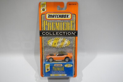 Matchbox Premiere Collection Dodge Challenger Series 17 orange NEW MOC RARE  c14