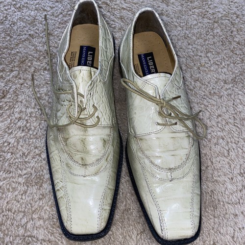 Liberty Men's Dress Shoes Croc Skin 