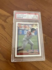 1991 Topps Desert Shield #574 JOHN MARZANO PSA 10 RED SOX