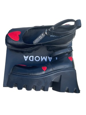 lamoda leap of faith chunky shoes