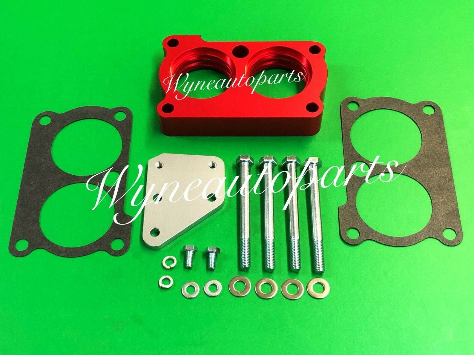 RED Throttle Body Spacer Fit 8591 Camaro 5.0L, 5.7L & 8591 Corvette 5