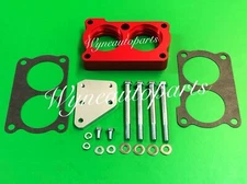 RED Throttle Body Spacer Fit 85-91 Camaro 5.0L, 5.7L & 85-91 Corvette 5.0L, 5.7L