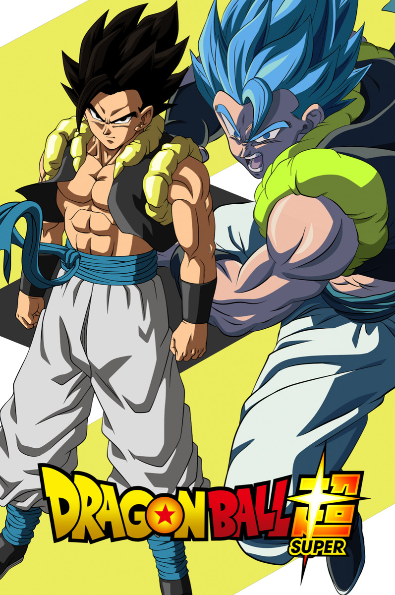 Dragon Ball Super Poster Gogeta VS Broly 12in x 18in Free Shipping