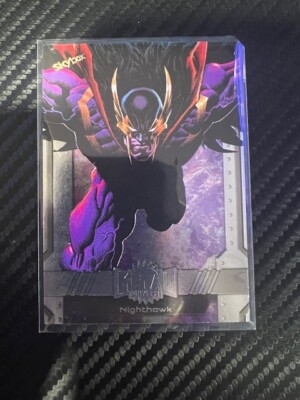 2024 MARVEL Metal Universe Avengers Base Card NIGHTHAWK #63 Collectible Card