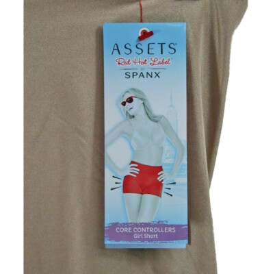 NWT SPANX Assets Red Hot Label Core Controller Girl Short 1636 Super Slimming XL
