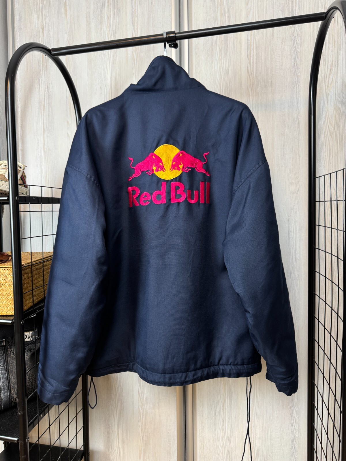 Red Bull Energy Wear vintage big logo racing jacket opti