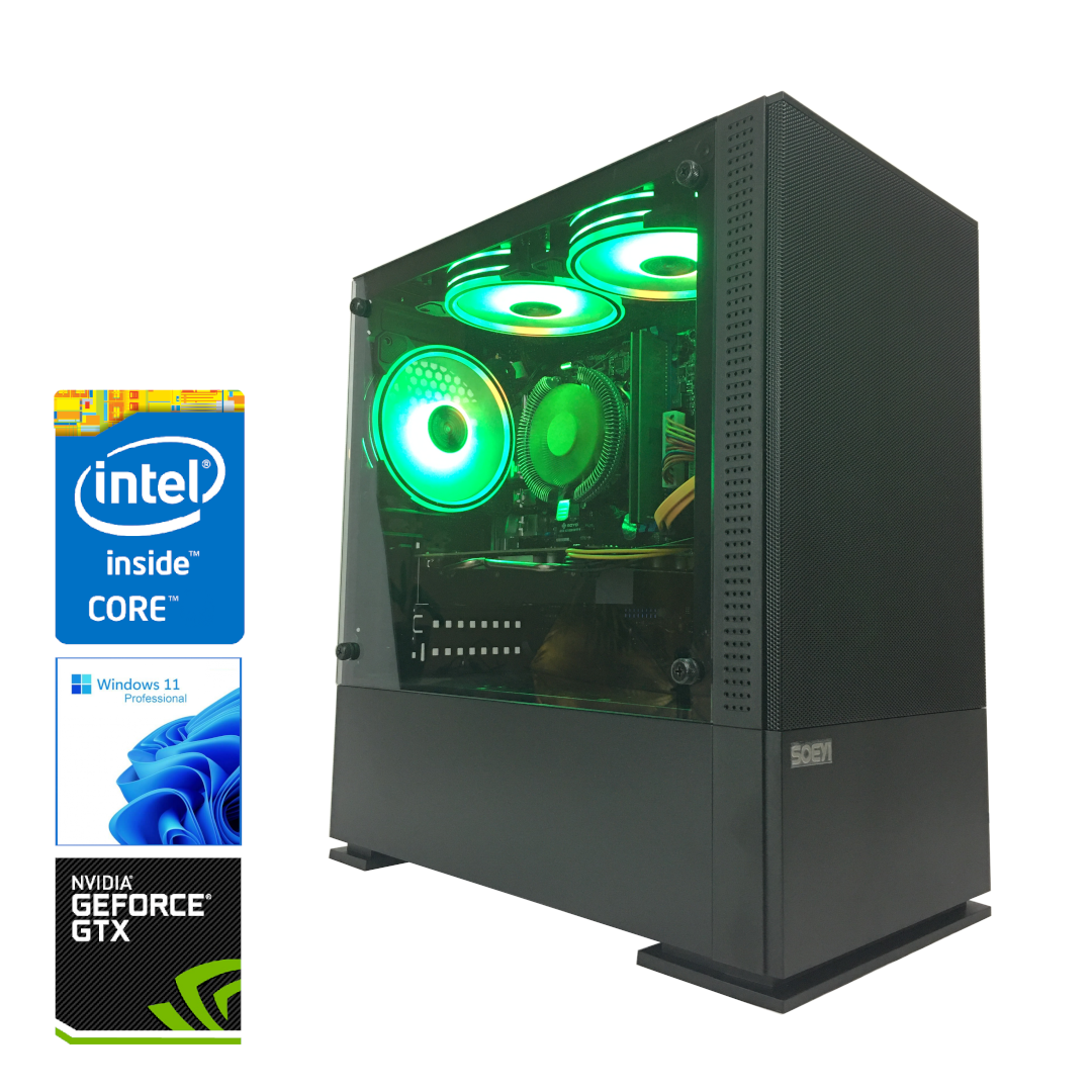 Gaming PC Desktop Intel Core i5-7400/Nvidia GTX 1060/256GB SSD/1TB