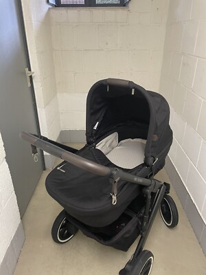 Kinderwagen set 4 in1 ABC design salsa 4 air Black