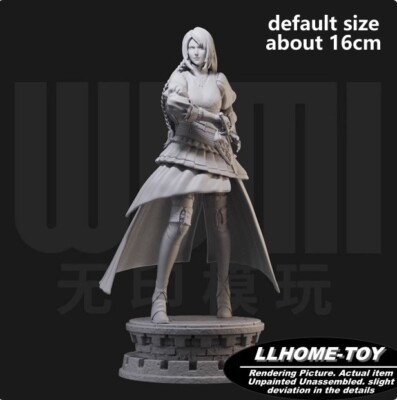 Game Jill Warrick Sword Resin 3D Print GK Figure DIY Model Unpainted