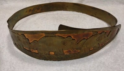 Vth Truly Handmade Elephant Brass & Copper Belt 35