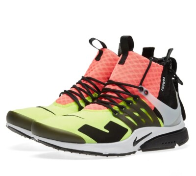 Air Presto Top 10 Sneakers 2018 Size Nike Air Presto Mid X Acronym