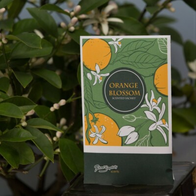 Orange Blossom Scented Sachets 6-pack