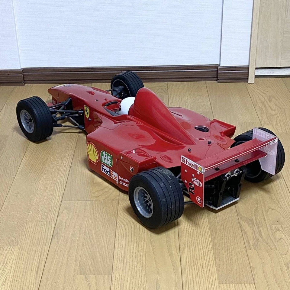 FG Rare German 1/5 Gasoline Engine Radio-Controlled RC CAR Ferrari F1 As Is - Image 3 of 4